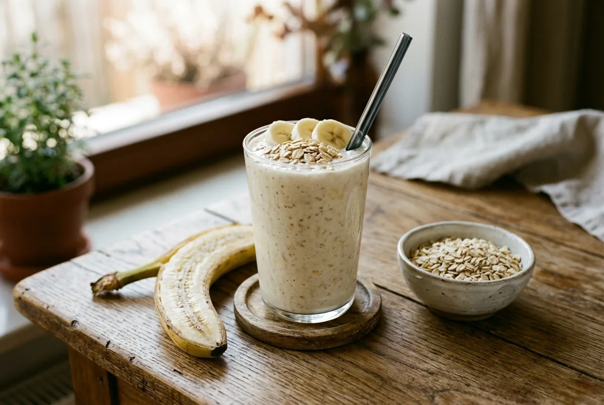 Oats Banana Smoothie