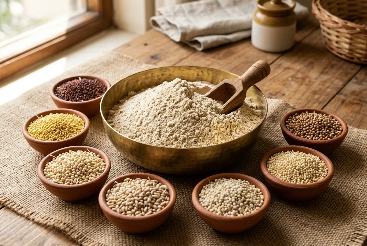 Sprouted 7-Millet Protein Powder